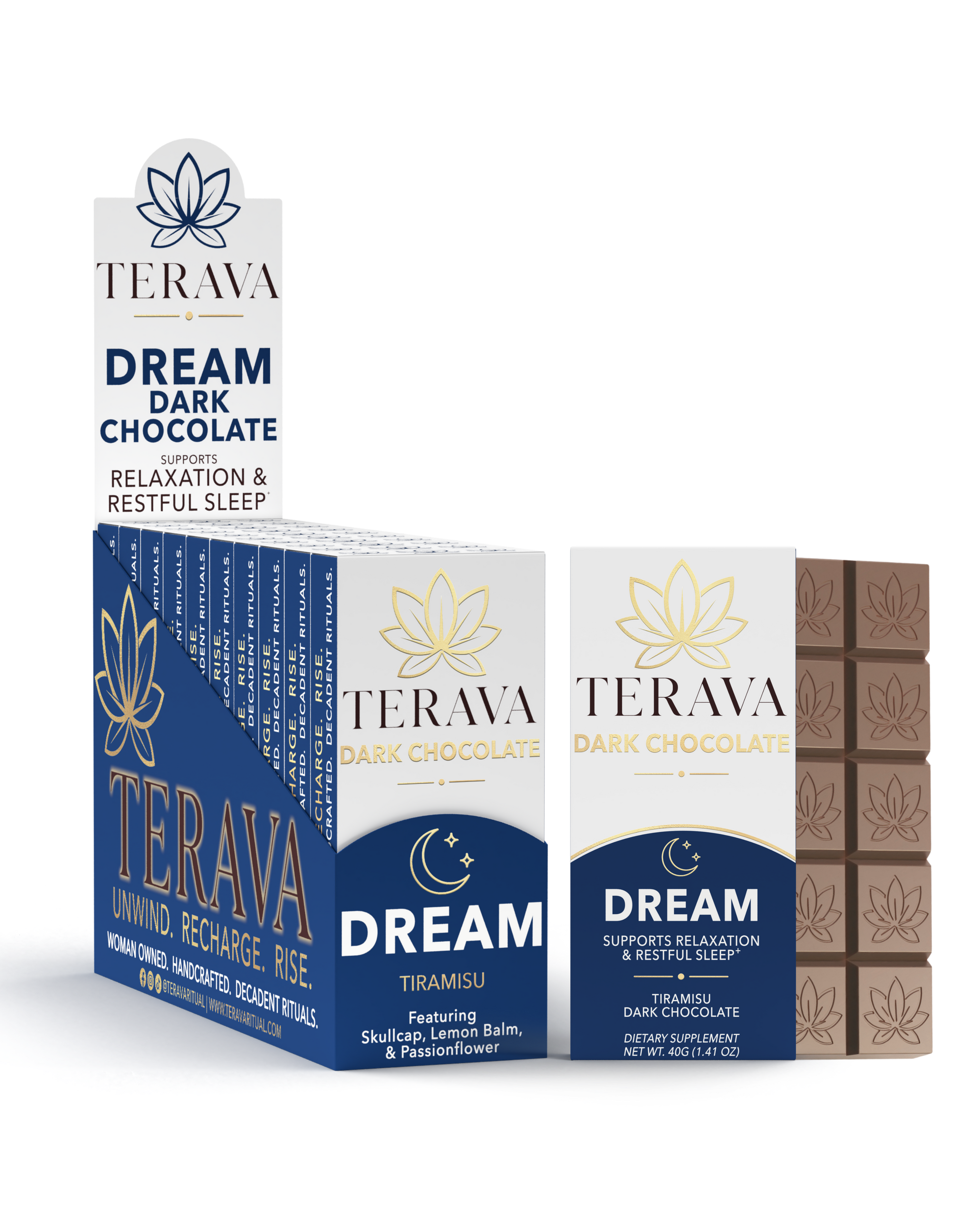 Dream Tiramisu Dark Chocolate 10-Pack Case - PREORDER